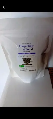 sachet de the darjeeling