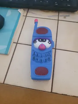 téléphone bleu jouer pour chien état neuve