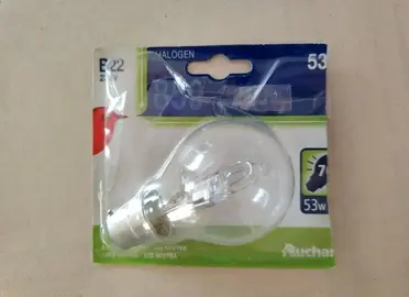 Ampoule Halogen 850 lumen équivalent 53W