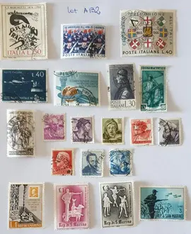 Lot A132 Timbres Italie et San Marin
