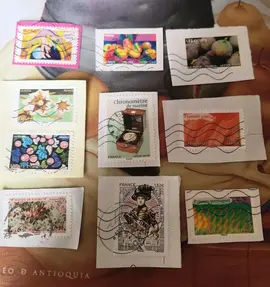 Timbres oblitérés France