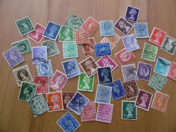Timbres Grande Bretagne petit format