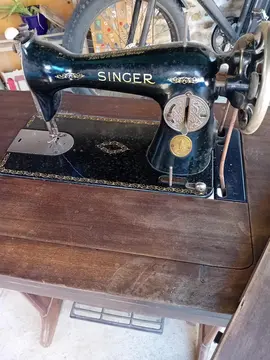 machine à coudre singer ancienne