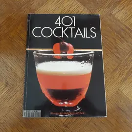 Livre recettes "401 Coocktails"