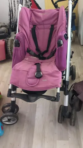 poussette rose