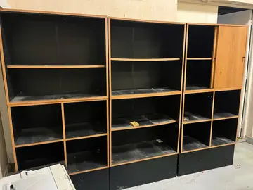 étagères de 3 modules
