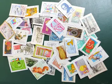 gros vrac timbres du 7/7