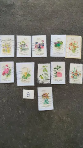 Timbres français série "Raoul Dufy" lot B
