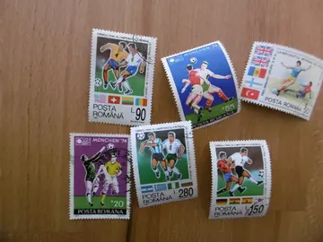 Timbres Football Posta Romana