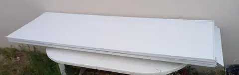 5 grandes planches (portes de placard)