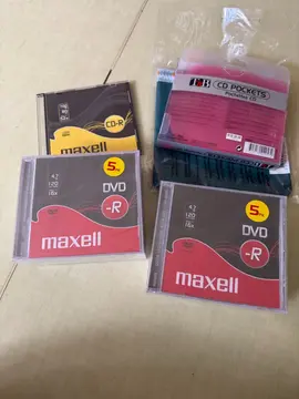 cassette vierges CD ou dvd
