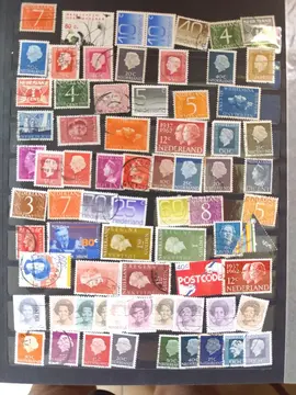 page unique timbres Nederland