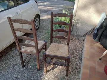 2 chaises