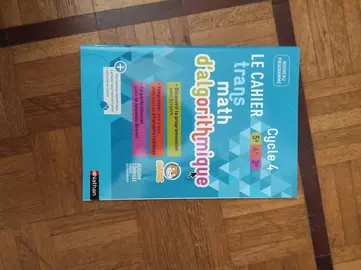 cahier d'algorithmique