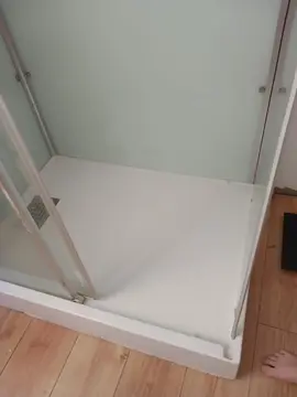 cabine de douche en verre
