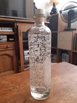 jolie bouteille décorée