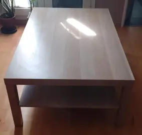 LACK Table basse, effet chêne blanchi, 118x78 cm