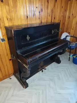 donne beau piano avec des touches en ivoire