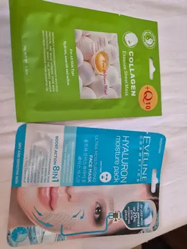lot masques de beauté