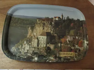 plateau métal Rocamadour