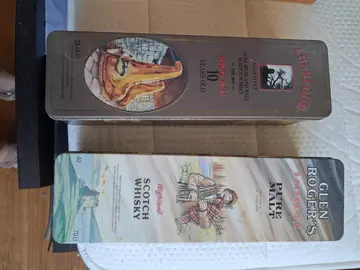 boites whisky en métal