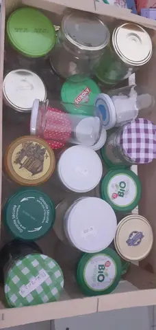 Pots en verre / bocaux pour confiture