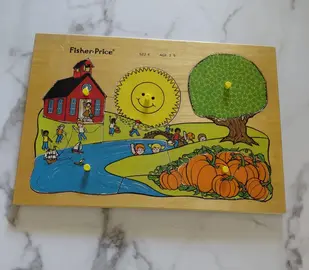 puzzle bois Fisher-Price