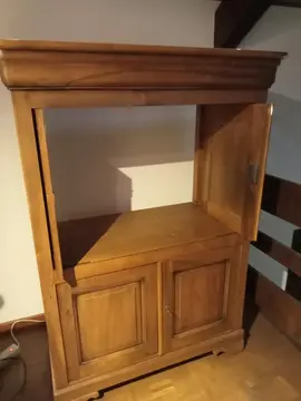 meuble télé en noyer