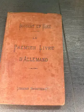 livre ancien
