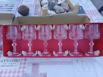verres en cristal