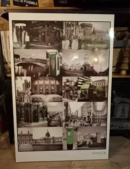 Tableau laqué Dublin