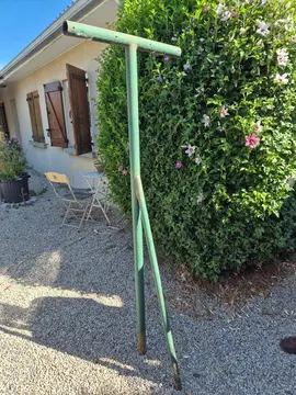 pieds étendage extérieur