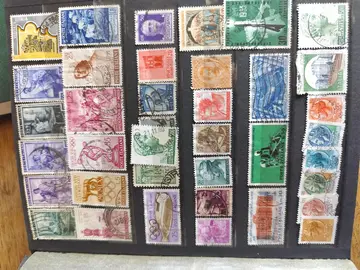page unique timbres Italiens