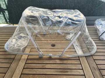 lot de protège pluie poussette