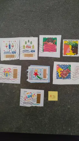 Timbres français lot AD