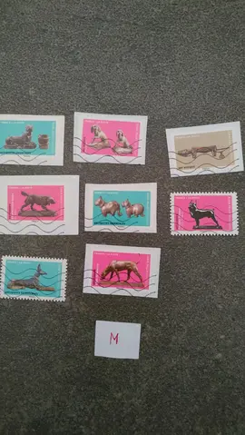 Timbres français lot M