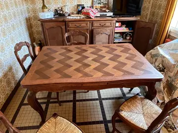table en bois
