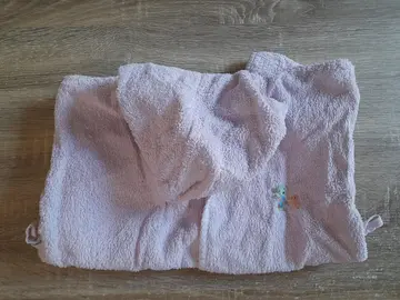 peignoir 24 mois motif oursons