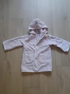 peignoir rayé Jacadi 1- 2 ans