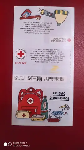 carnet vide timbres Croix-Rouge, 276