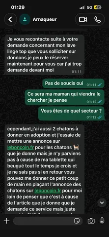 ATTENTION ARNAQUE