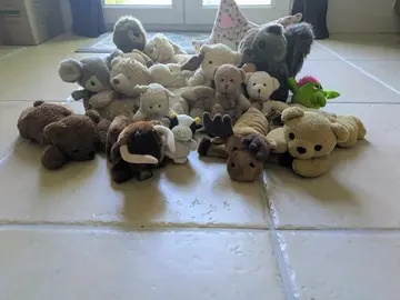 Lot de peluches