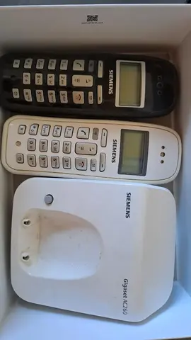 double téléphone fixe gigaset AC260