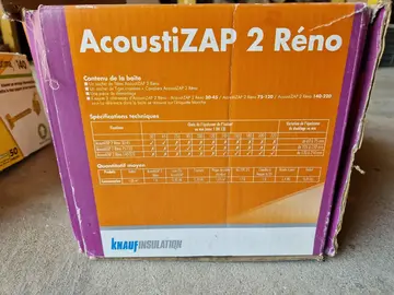 KKNAUF AccoustiZAP 2 RENO (similaire optima)