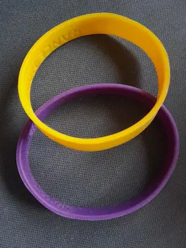 bracelets en caoutchouc