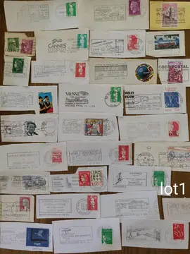 timbres avec flamme lot 1