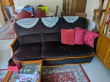 canapé convertible et fauteuils
