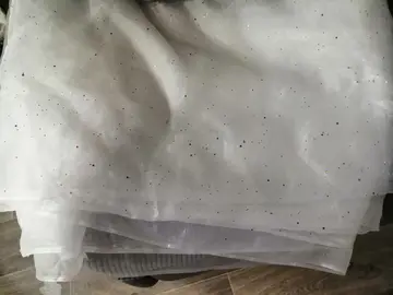 Tissu voilage paillettes