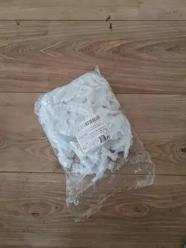 Lot des bonnets de douche plastique