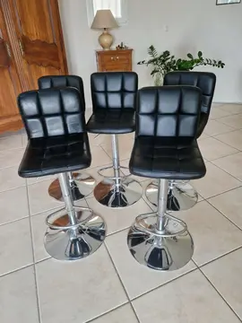 5 tabourets de bar